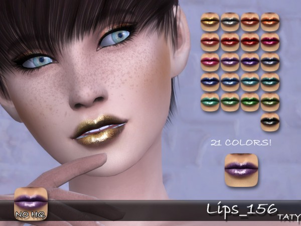  Simsworkshop: Taty Lips 156