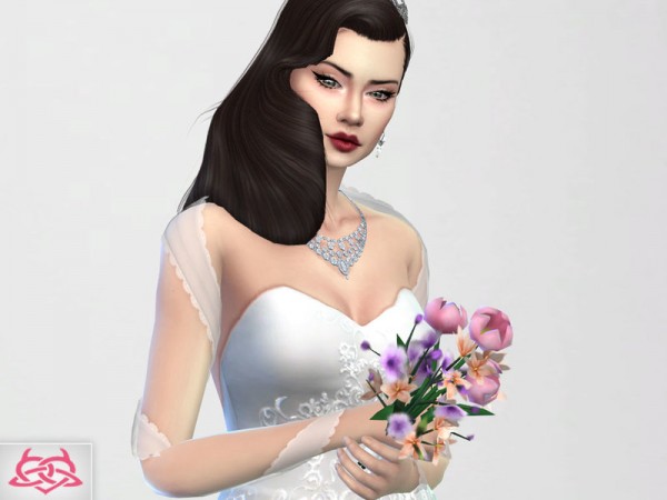  The Sims Resource: Wedding Bouquet 2 by Colores Urbanos