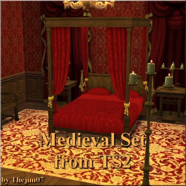  Mod The Sims: Medieval Set  by TheJim07
