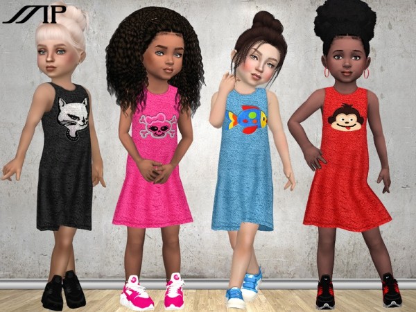  The Sims Resource: Toddler Summer Dress N1 by MartyP