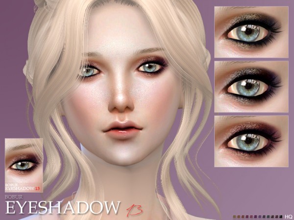  The Sims Resource: Eyeshadow 13 by Bobur