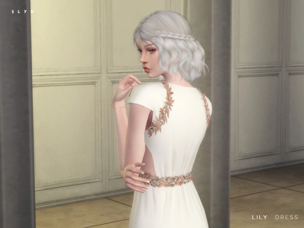  The Sims Resource: Lily Dress by SLYD