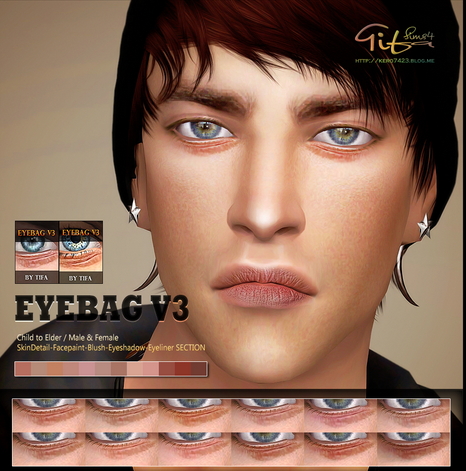 Tifa Sims: Eyebag V3
