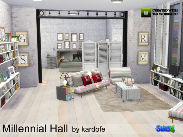  The Sims Resource: Millennial Hall by kardofe