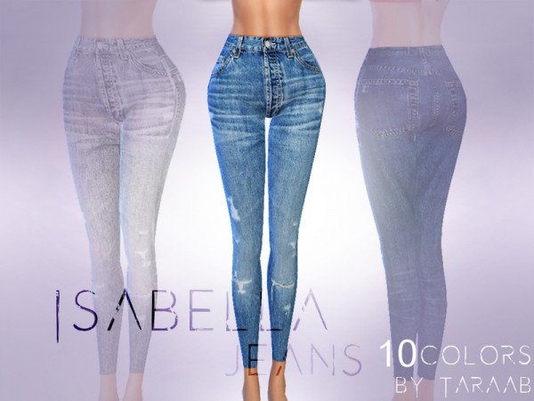  The Sims Resource: Isabella Jeans by taraab