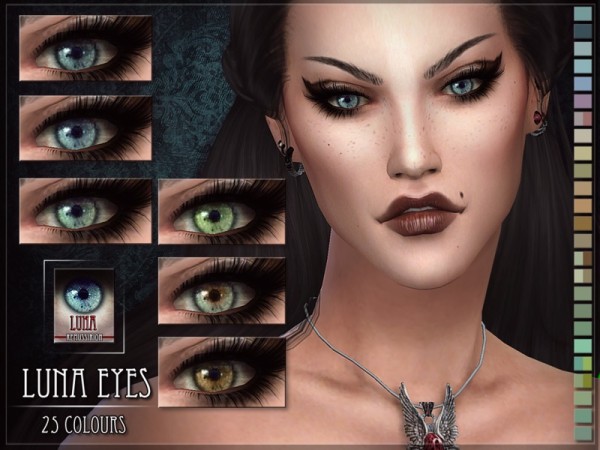  The Sims Resource: Luna Eyes by RemusSirion