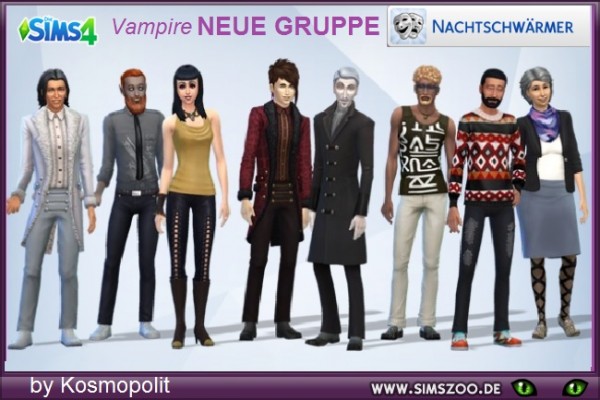  Blackys Sims 4 Zoo: Vampire Night Mode warmer group by Kosmopolit