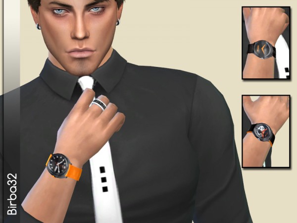  The Sims Resource: Orange Swatch by Birba32