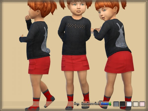  The Sims Resource: Sweater Bunny by bukovka