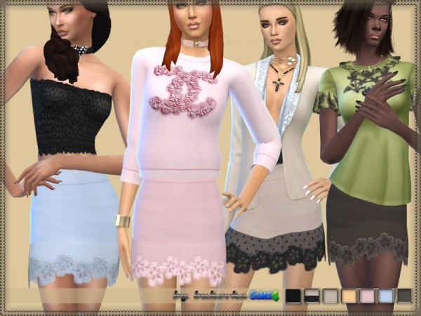 The Sims Resource: Skirt Female by bukovka