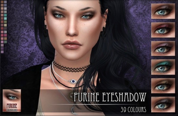  The Sims Resource: Purine Eyeshadow by RemusSirion