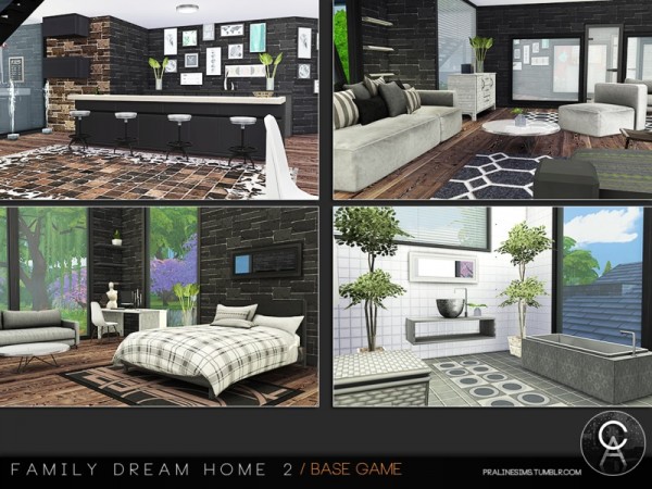  The Sims Resource: Family Dream Home 2 by Pralinesims