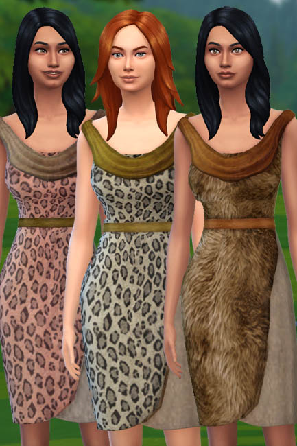  Blackys Sims 4 Zoo: fur outfit 2 by mammut