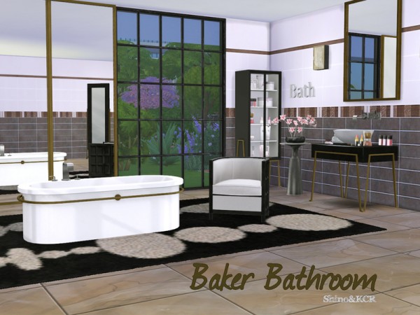  The Sims Resource: Bathroom Baker by ShinoKCR