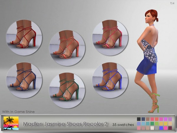  Elfdor: Madlen`s Jasmine Shoes Recolor