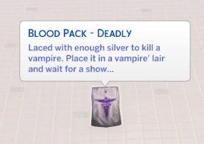  Mod The Sims: Vampires   Poisoned and Deadly Plasma Packs by Tremerion