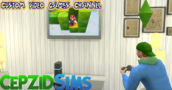  Simsworkshop: Custom Video Games Channel   Super Mario 3D World