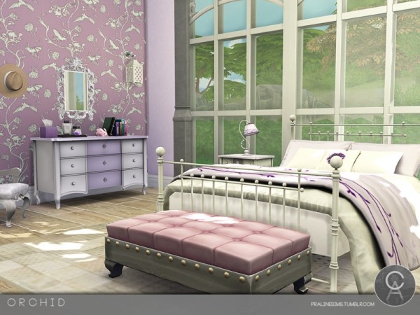  The Sims Resource: Orchid house by Pralinesims
