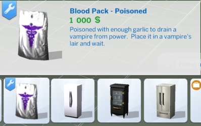  Mod The Sims: Vampires   Poisoned and Deadly Plasma Packs by Tremerion