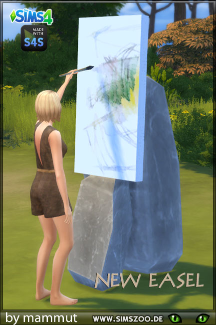 Blackys Sims 4 Zoo: Time stone by mammut