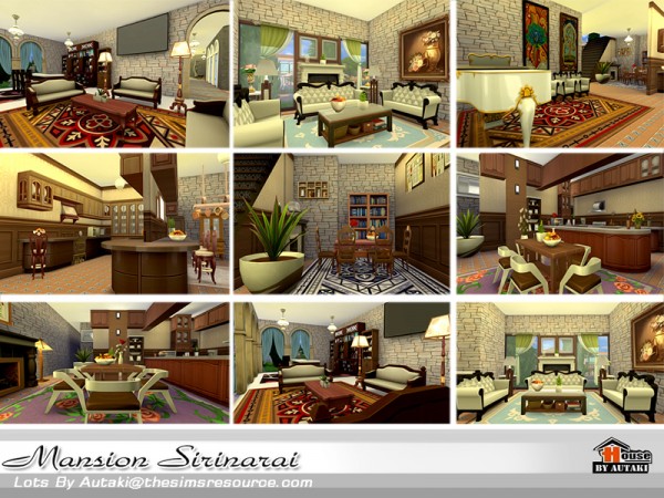  The Sims Resource: Mansion Sirinarai by Autaki