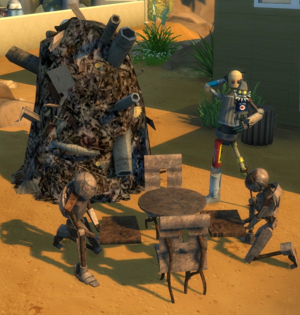  Simsworkshop: The Scrap Yard by BigUglyHag