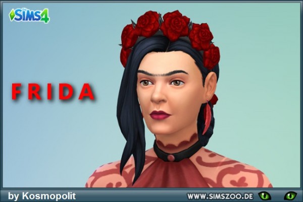  Blackys Sims 4 Zoo: Frida Kahlow by Kosmopolit