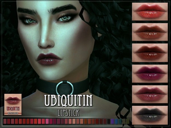  The Sims Resource: Ubiquitin Lipstick by RemusSirion