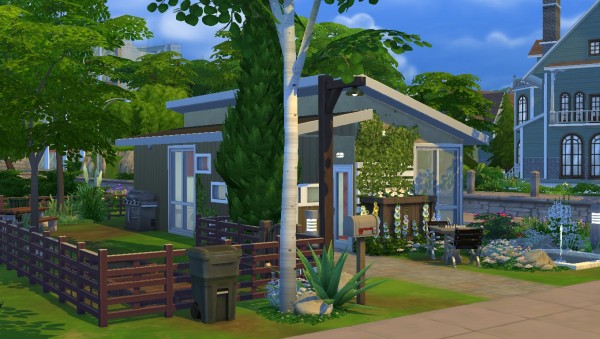  Mod The Sims: Sound of Serenity   tiny house for a small family by Ainotar