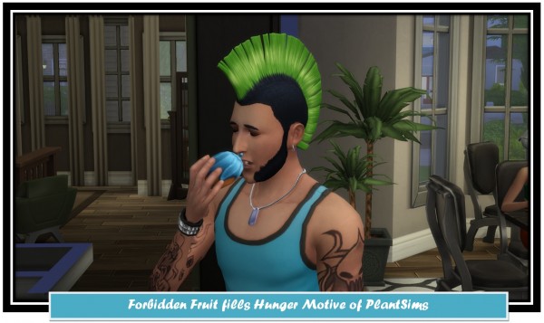  Mod The Sims: Forbidden Fruit fills Hunger Motive of PlantSims by LittleMsSam
