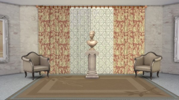  Khany Sims: Classique curtains by Rideaux