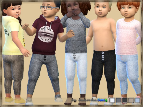  The Sims Resource: Pants Toddler by bukovka