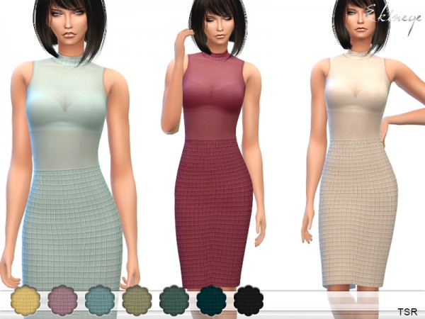  The Sims Resource: Bandage Mesh Dress by ekinege
