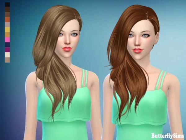 Butterflysims: B flysims hair af 188 No hat