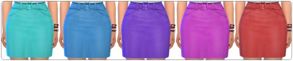  Annett`s Sims 4 Welt: Modern Skirt