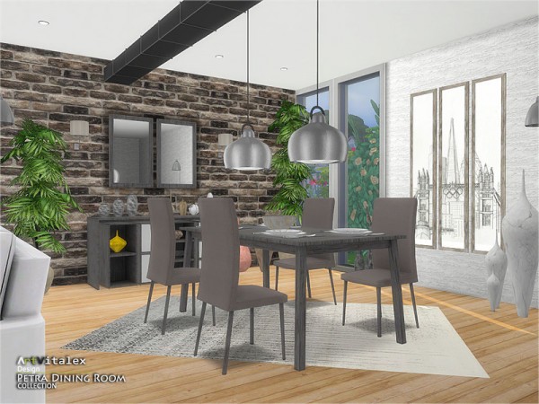  The Sims Resource: Petra Dining Room by ArtVitalex