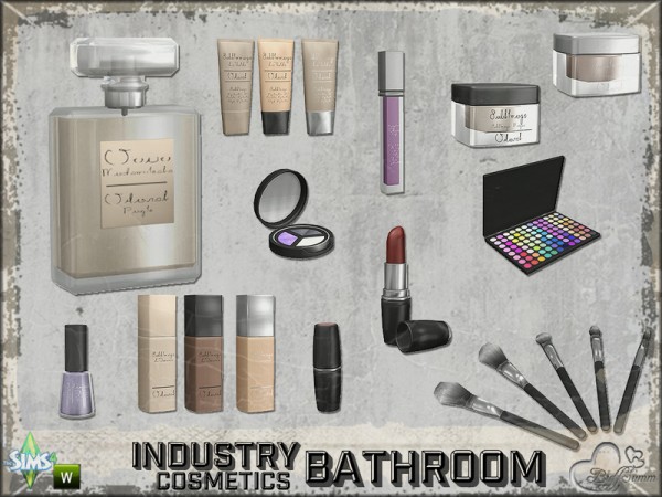  The Sims Resource: Bathroom Industry   Cosmetics Clutter by BuffSumm