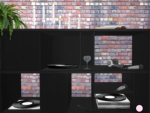  The Sims Resource: Hi Fi Cabinet Set by DOT