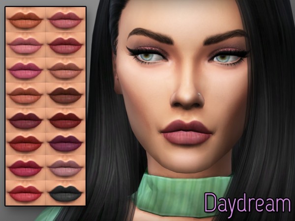  The Sims Resource: Daydream Matte Lipstick by Kitty.Meow