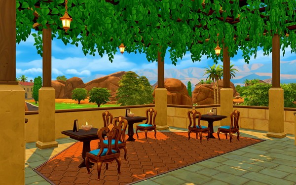 Ihelen Sims: Lemon Sherbet Bar by Rany Randolff • Sims 4 Downloads