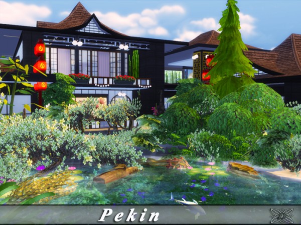  The Sims Resource: Pekin house by Danuta720