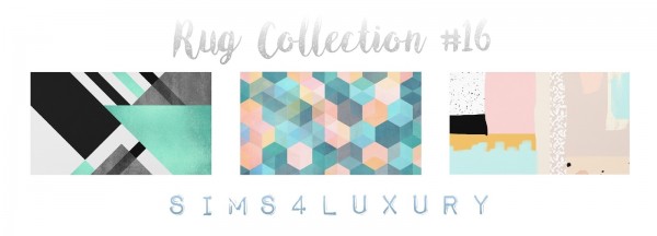  Sims4Luxury: Rug Collection 16