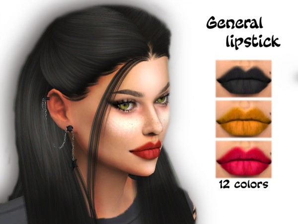  The Sims Resource: General lipstick by Sharareh