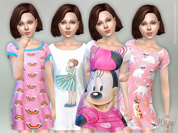  The Sims Resource: Sleepwear Collection GP04 by lillka