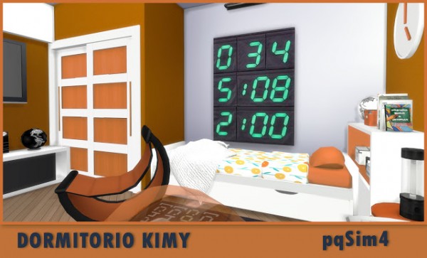  PQSims4: Kimy bedroom