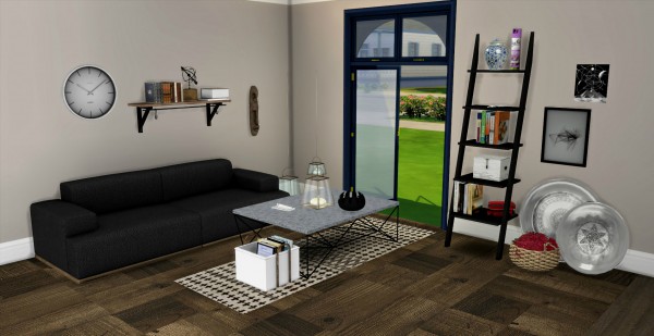  Leo 4 Sims: Massles livingroom