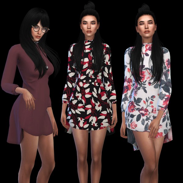  Leo 4 Sims: Lustforlife Dress recolor