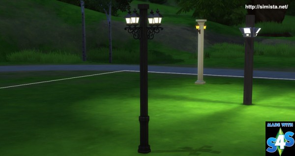  Simista: Lights for fences and columns