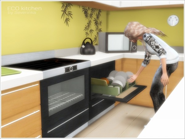 The Sims Resource: ECO kitchen appliances by Severinka
