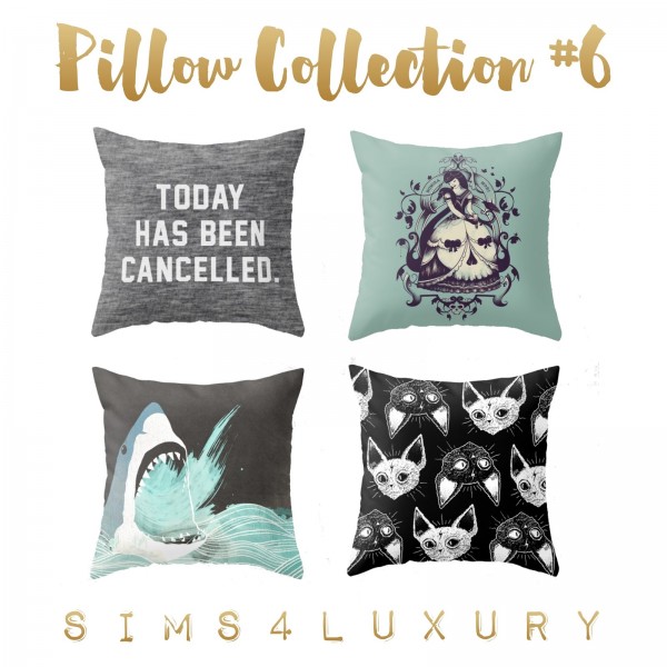  Sims4Luxury: Pillow Collection 6